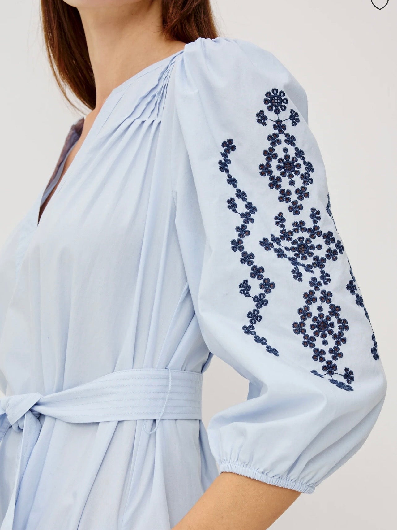 Rails Carmel Dress Blue Bird