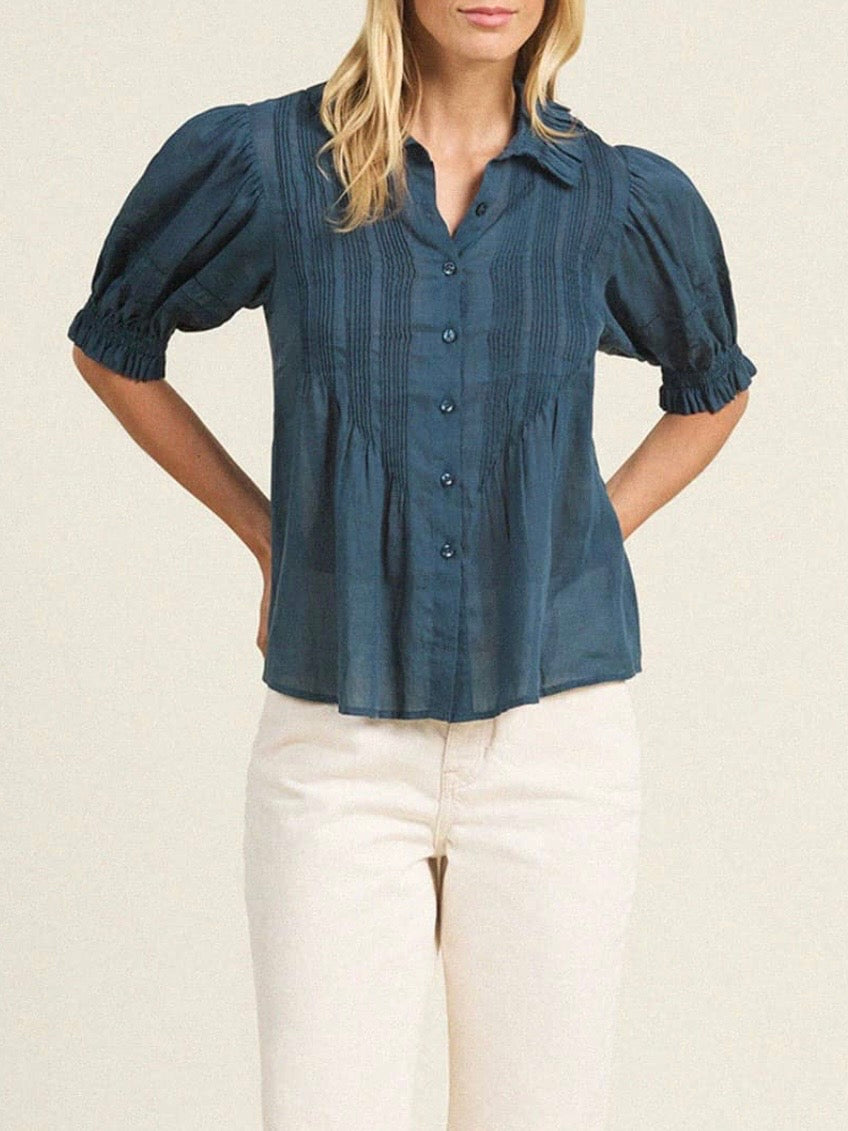 Trovata Jess Blouse Teal
