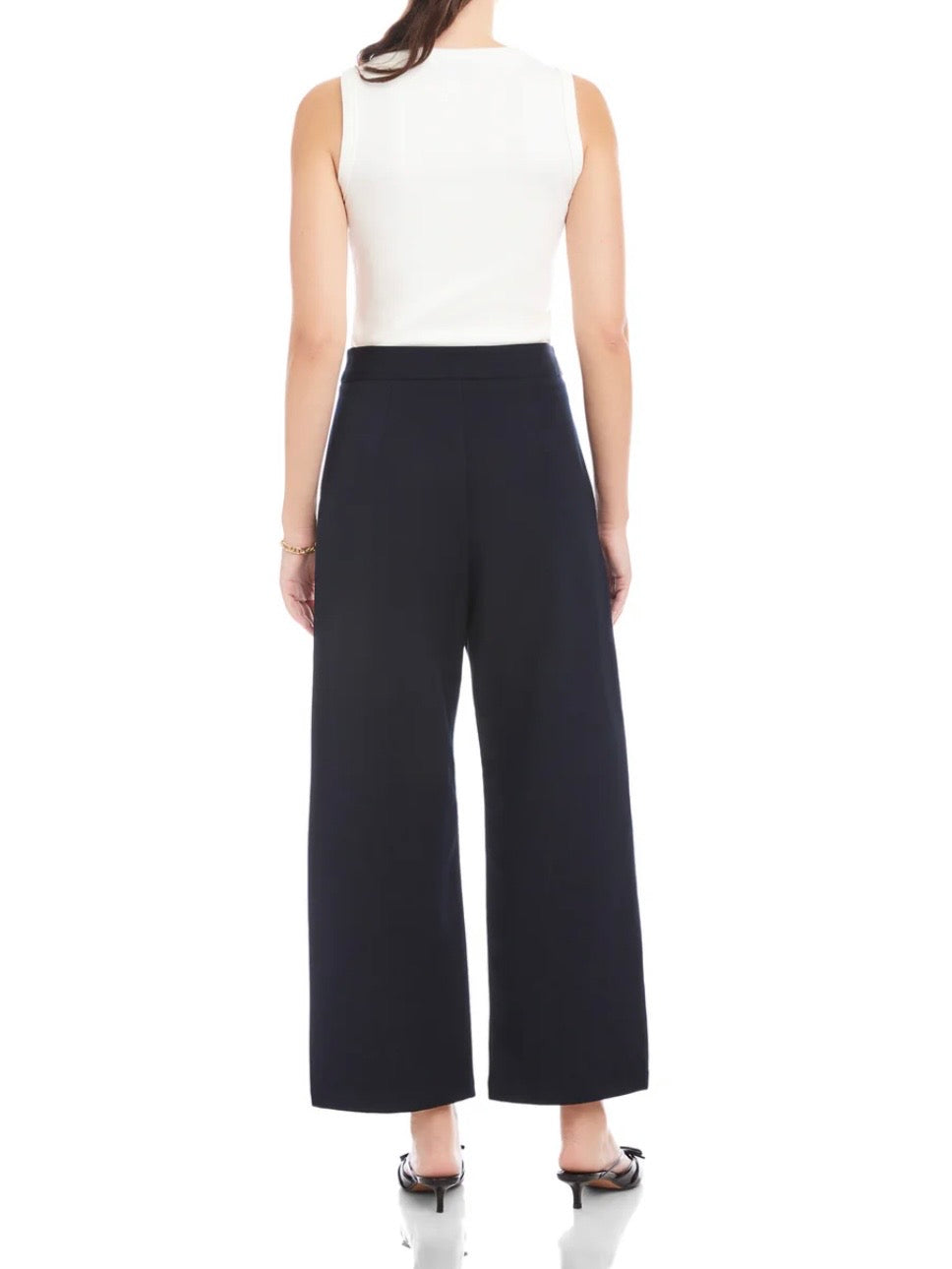 Fifteen Twenty Janice Cropped Wide-Leg Pants