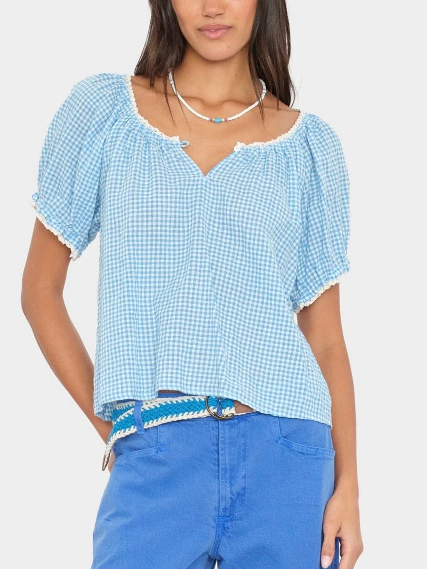 XIRENA Pacific Blue Maisie Top