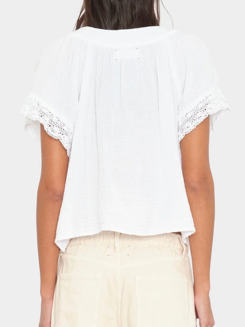 XIRENA White Rita Top