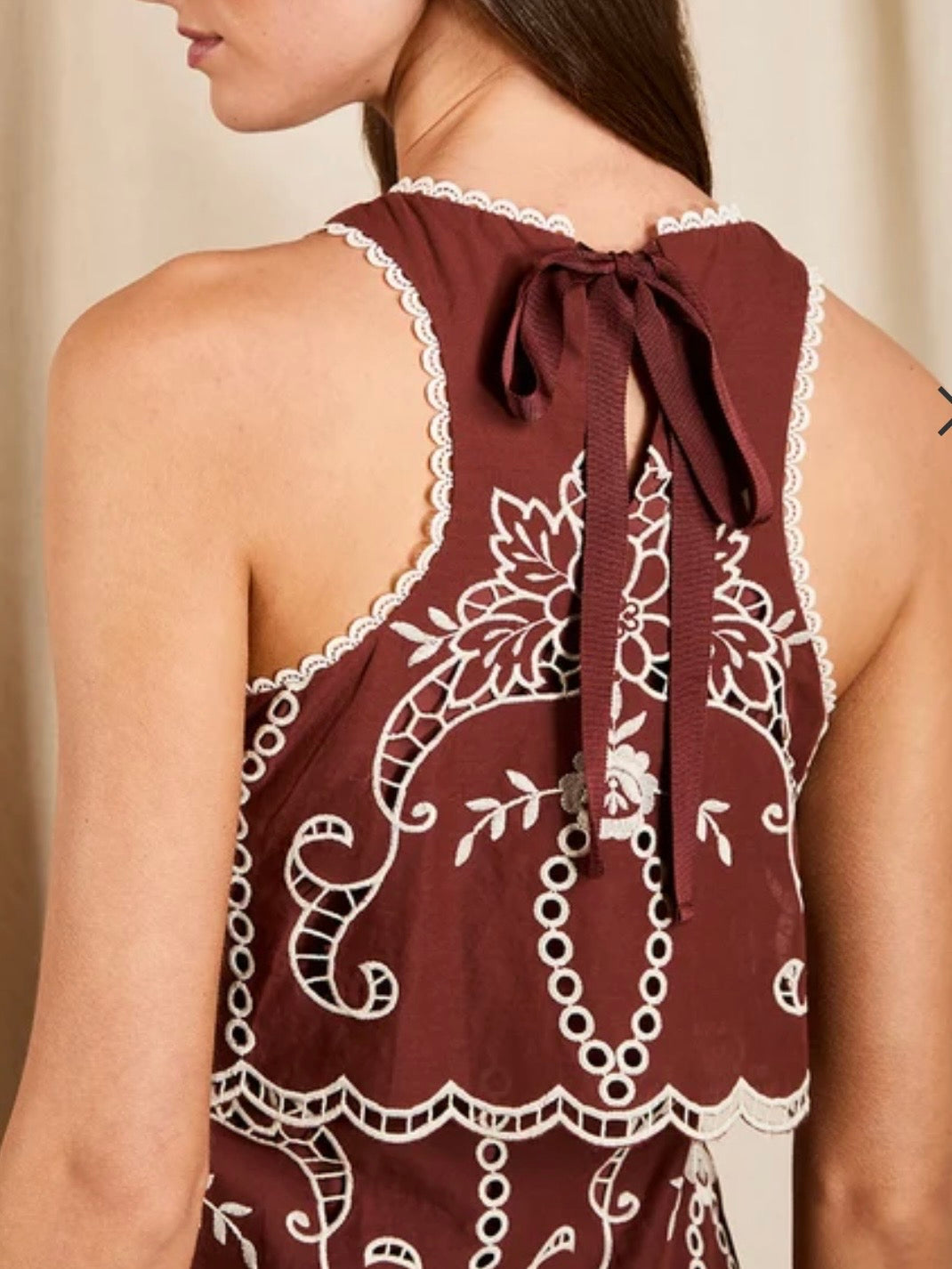 Saylor Alyona Dress Brown