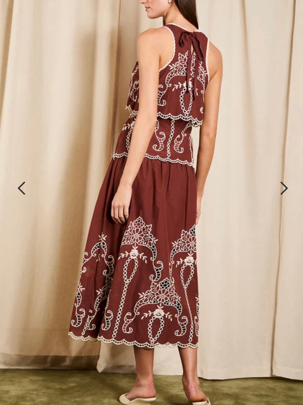 Saylor Alyona Dress Brown