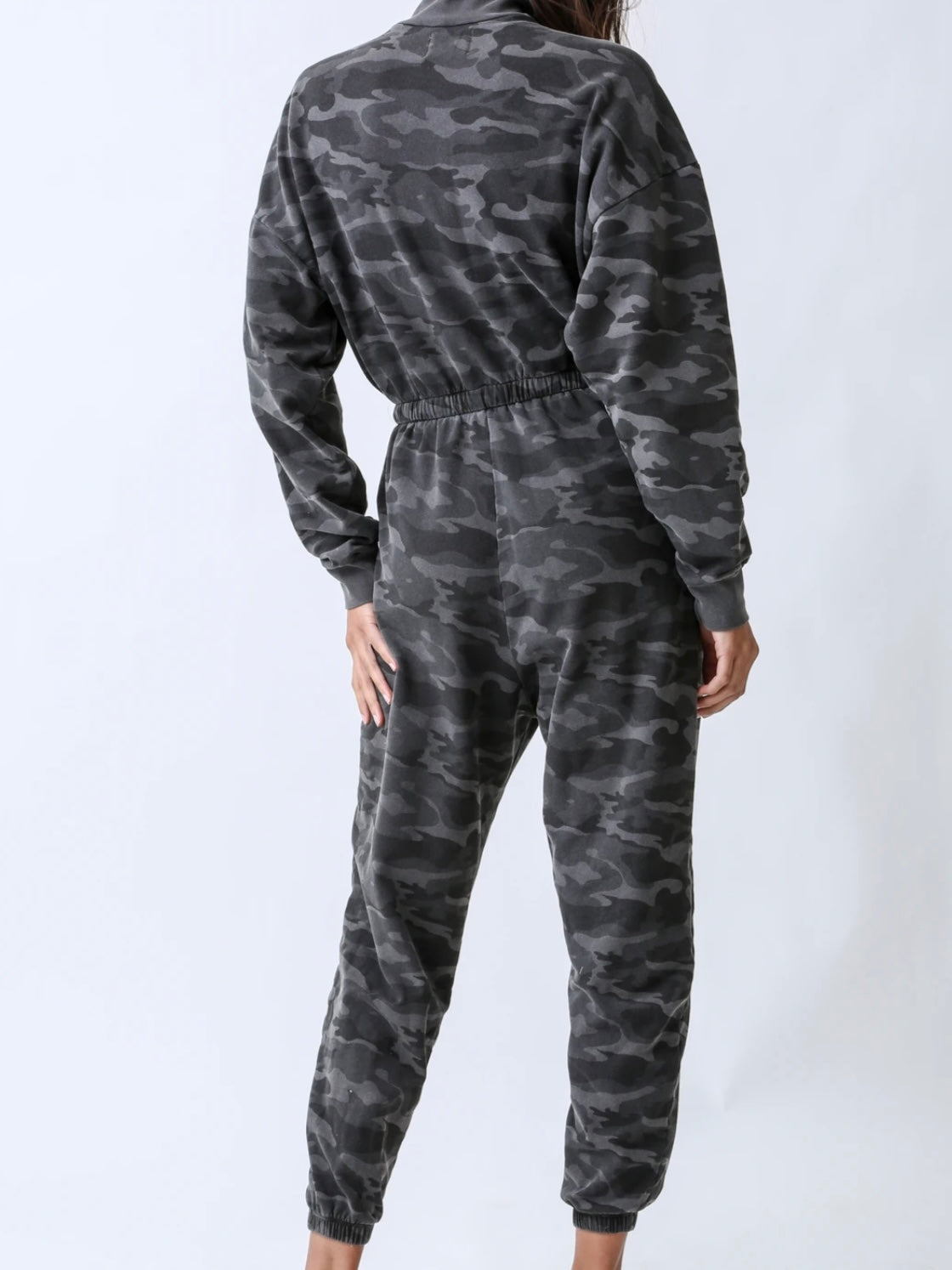 Electric & Rose Steely Jumpsuit in Camo Shadow