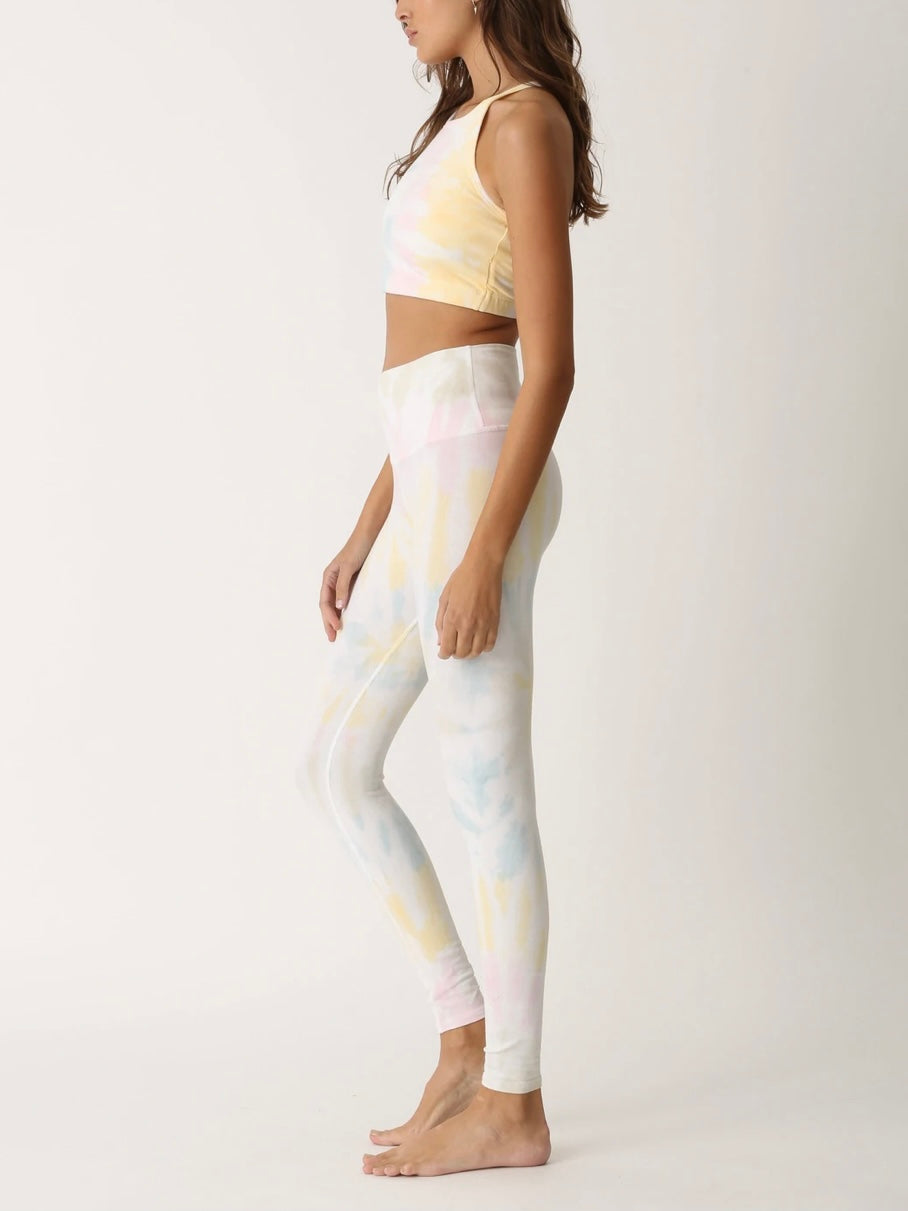 Electric & Rose Sunset Legging in Cloud / Rosewater / Washed Blue