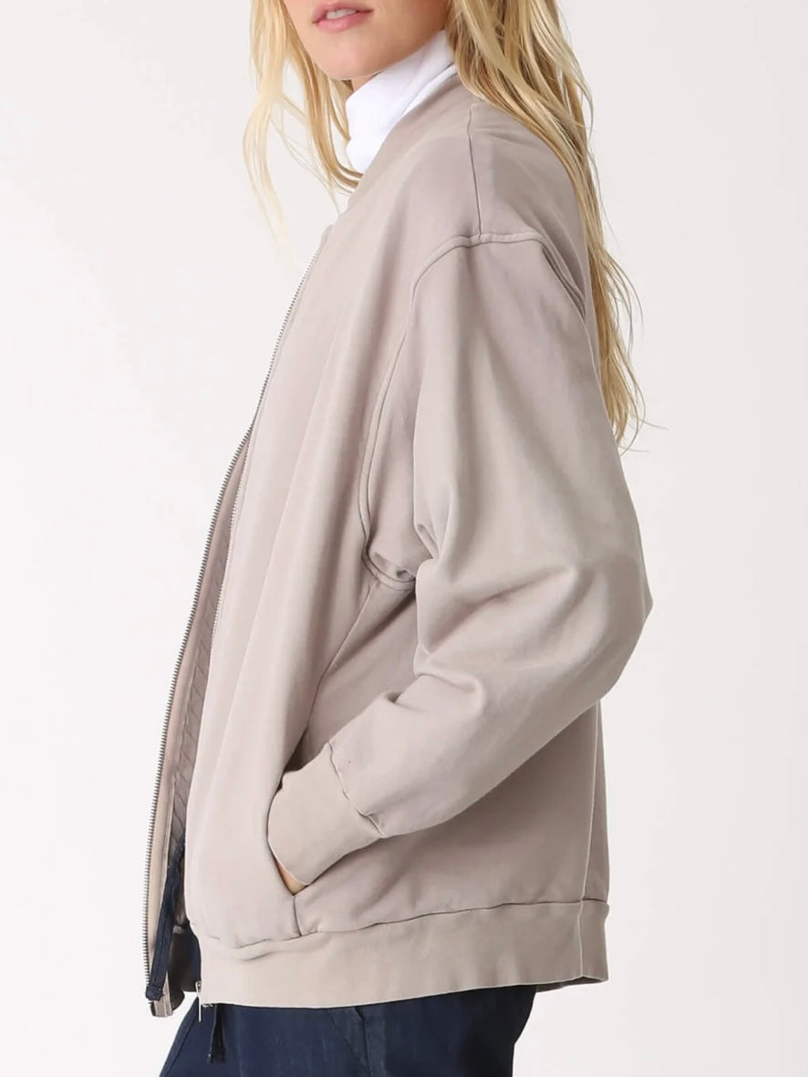 Electric & Rose Trent Bomber in Taupe