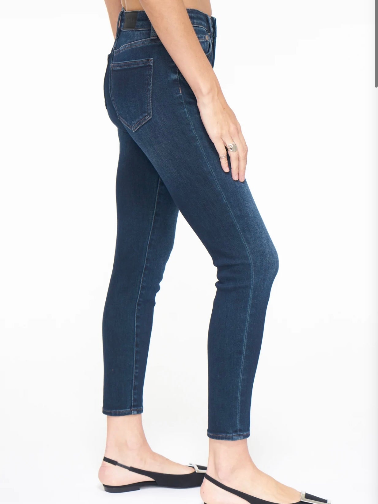 Pistola Audrey Mid Rise Skinny in Liberty